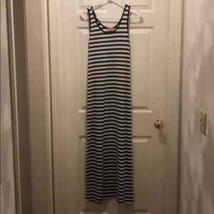 Zenana striped maxi dress